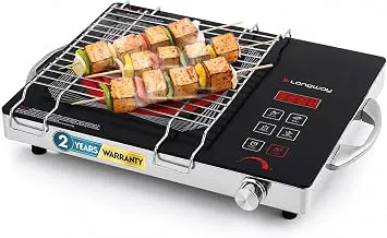 2200W Infrared Induction Cooktop with Grill Rack & Touch Panel - Longway Infralite Pro Review
