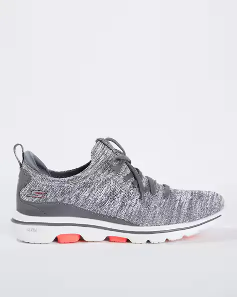 Go Walk 5-Crown-Heathered Low-Top Shoes