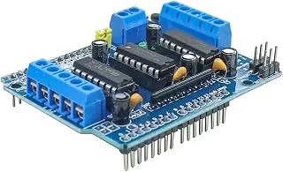 Microcontroller Motor Driver Shield - L293D 4 Channel Full Review