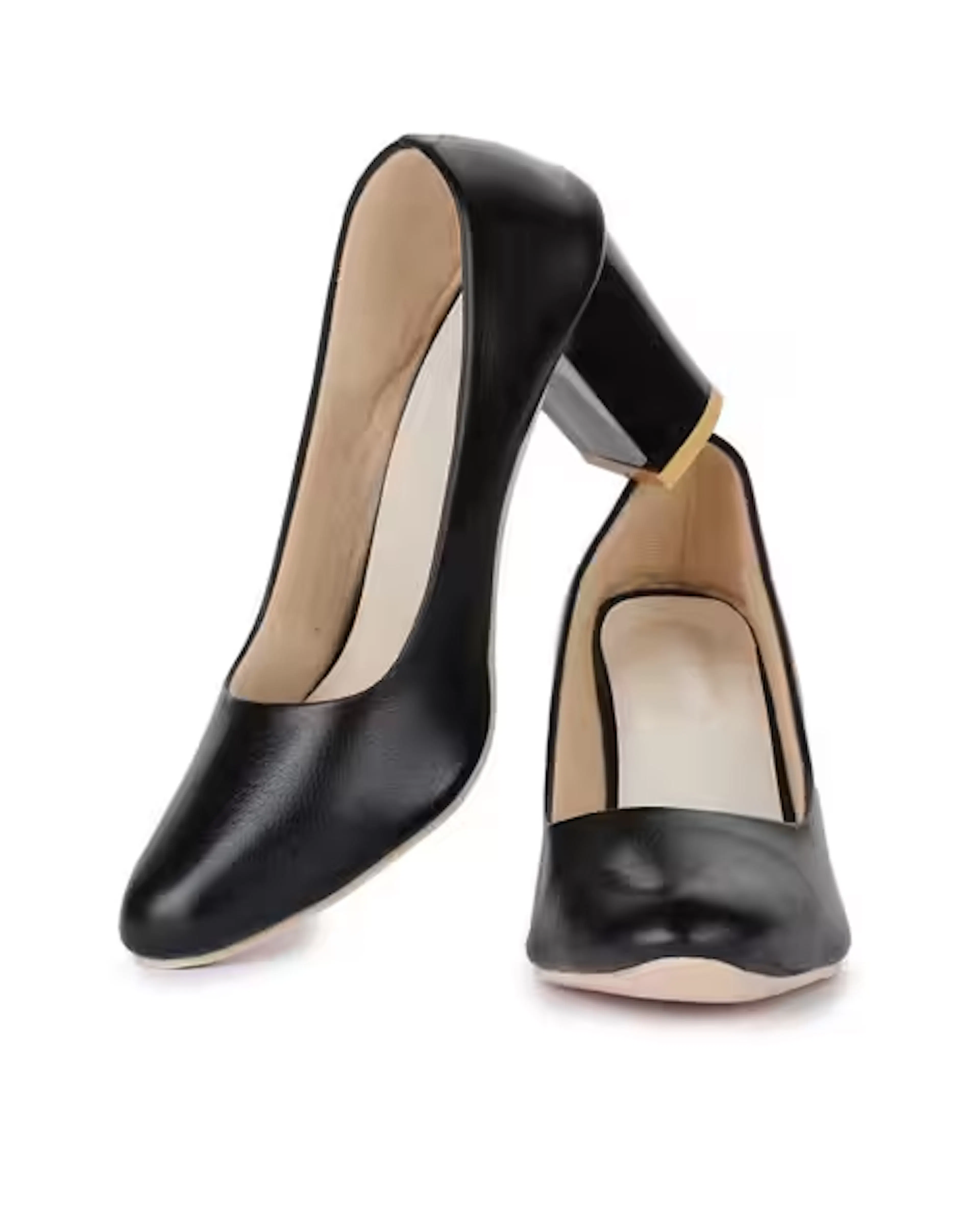Round-Toe Pumps