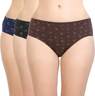 BODYCAREWomen's Cotton Briefs (Pack of 3)