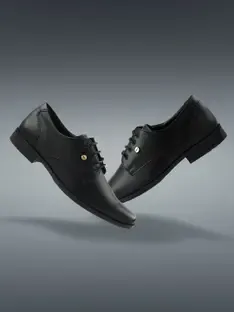 LIBERTY Fortune BENSTOCK1E Formal Shoes With TPR Sole | Durable & Comfortable Lacing Derby For Men