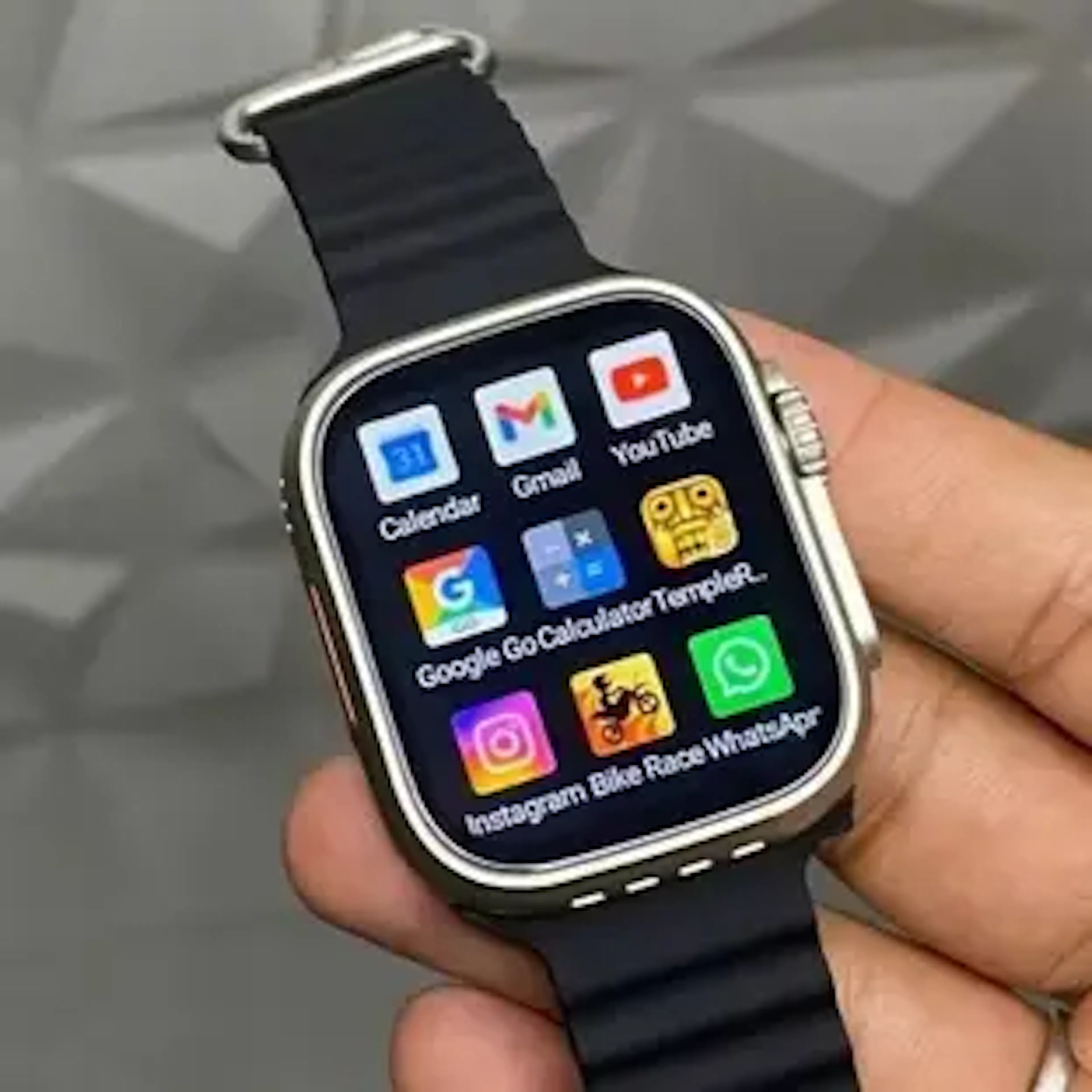 RIFASTRT T800 ULTRA SMARTWATCH BLACK FOR MEN AND WOMEN Smartwatch
