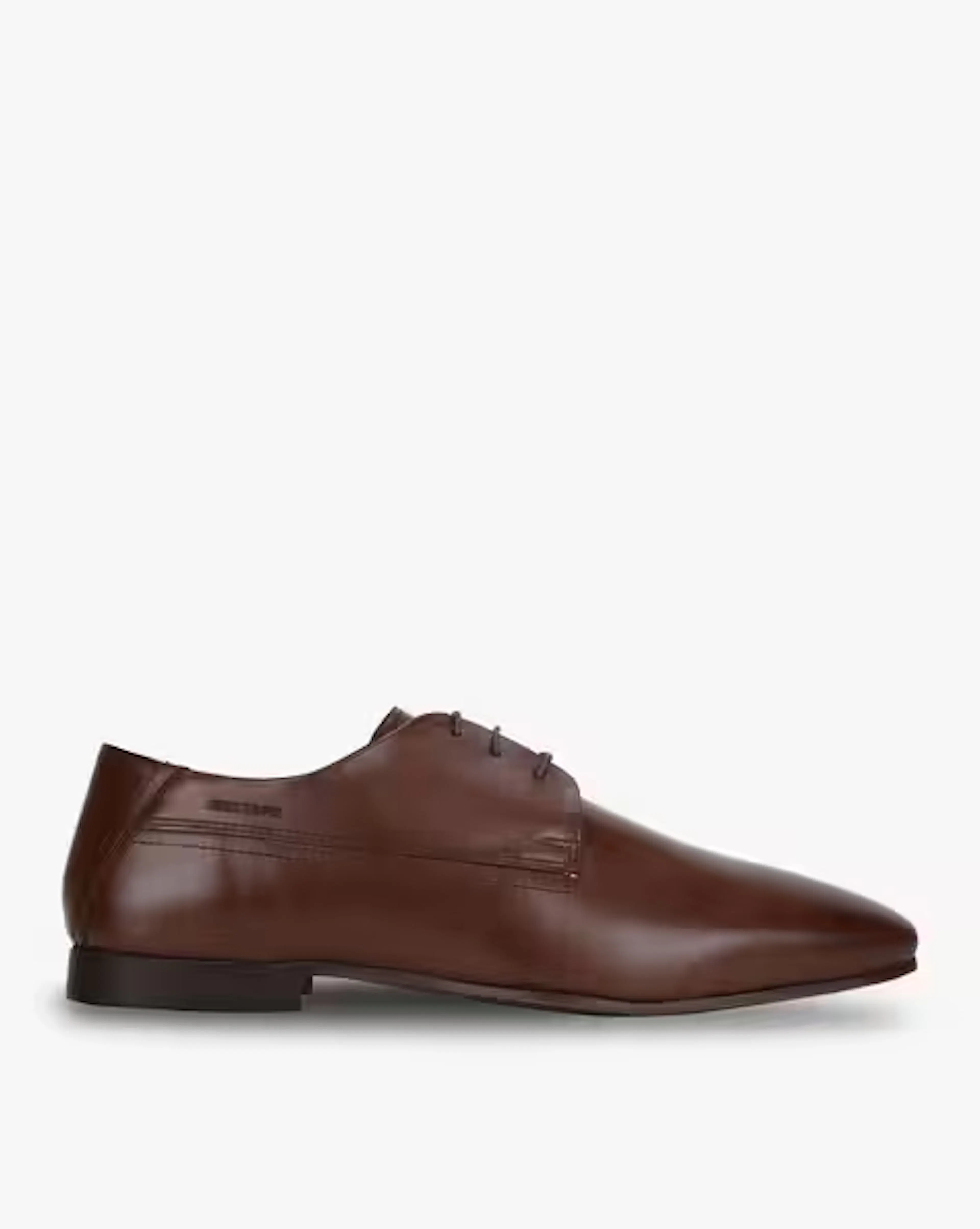 Plain-Toe Derby Shoes