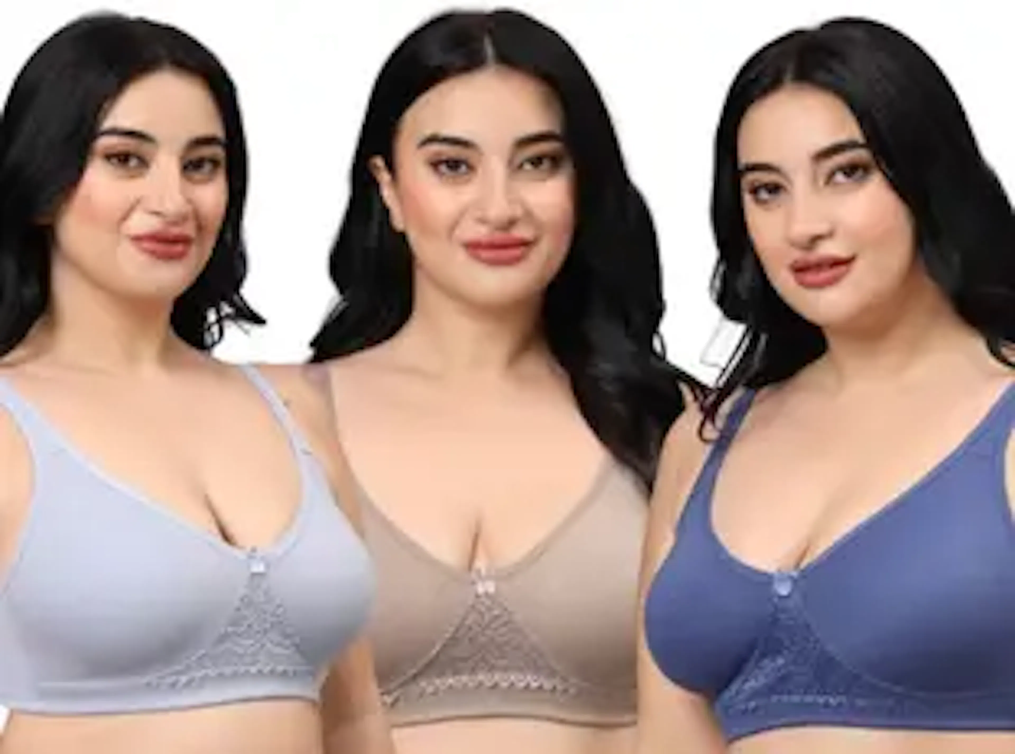 Funahme Ashima Women Full Coverage Non Padded Bra