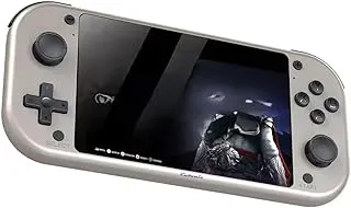 Cubonic Mi7 Portable Gaming Console, Beige, 4.3" HD Display, 20000+ Preloaded Retro Games, Built-in Stereo Speakers, Expandable Storage, Classic Controls, Long Battery Life (VividGo Mi7)