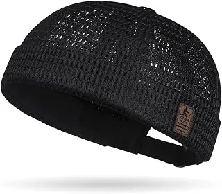 GUSTAVE1 Pack Brimless Mesh Docker Cap Lightweight Summer Beanie