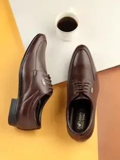 action Dotcom OFFICE-252 Classy Trendy Comfortable lightweight Formal Lace-Up Derby For Men