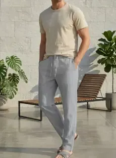 INDICLUB Regular Fit Men Grey Trousers