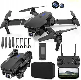 Foldable-drone-with-hq-wifi-camera-remote-control-for-kids-quadcopter-with-gesture-selfie-flips-bounce-mode-app-one-key Take-off-multicolor (E88) (C3)