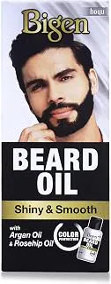 BigenBeard Growth Oil For Men For Longer & Thicker Beard With Argan & Rose Hip Oil, Boosts Hair Growth, Shining, Smooth & Even Beard, Protects Colour, Nourishes & Keeps Hair Soft, 30ml Nourishing