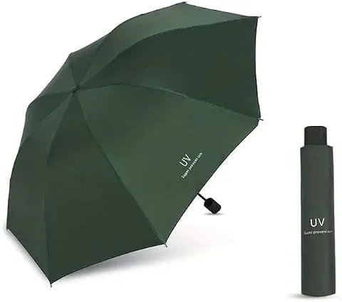 UV Umbrella for Sun & Rain – Auto Open/Close | Windproof | Travel-Friendly 3-Fold Design | SPF 50+ Coated | Big Canopy, Easy to Carry