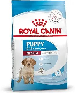 Royal Canin Medium Puppy Food, 4 Kg, Dry Food, Supports Digestive Health & Immune System, Provides Short Growth & High Energy Content