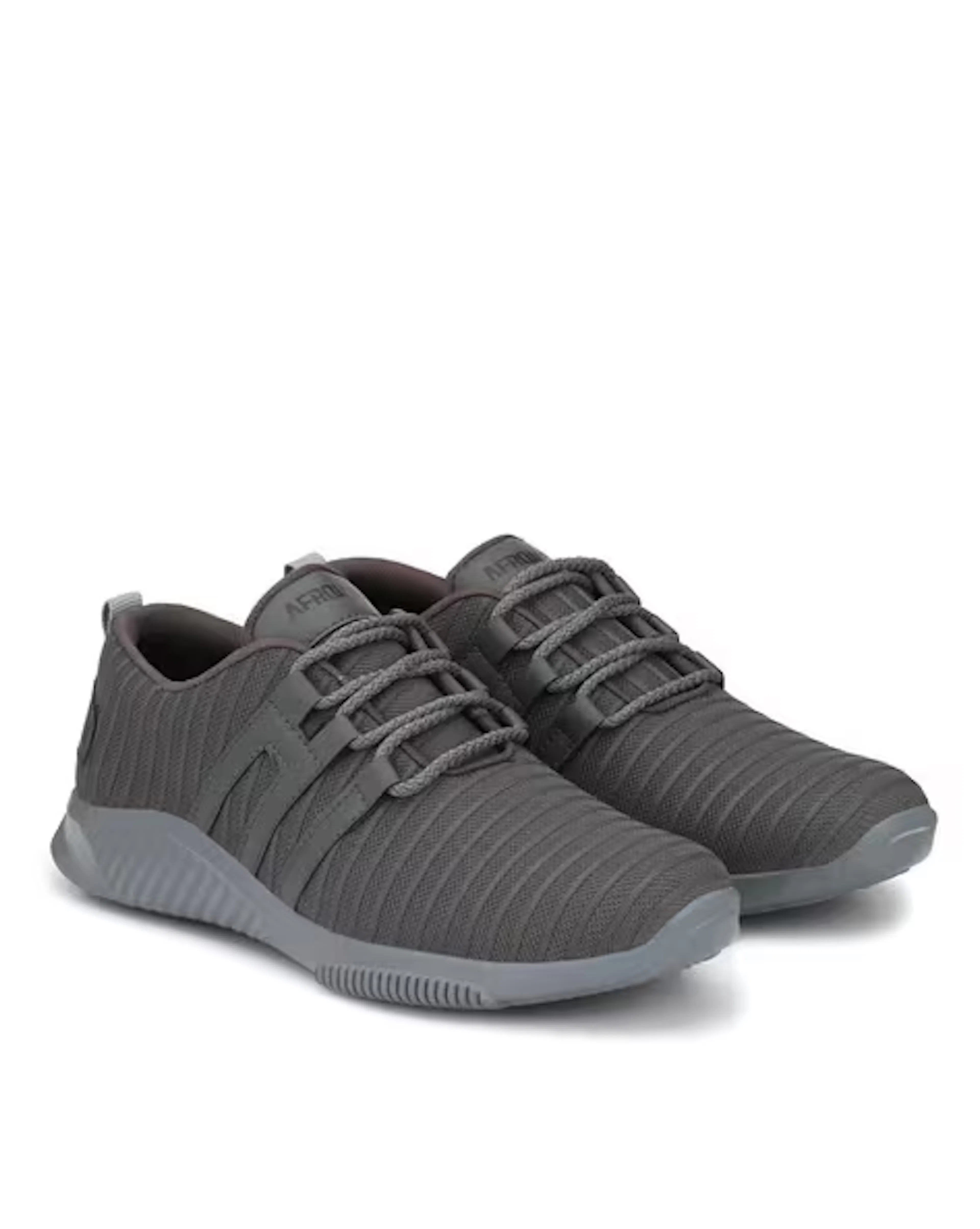 Textured Sneakers with Panels