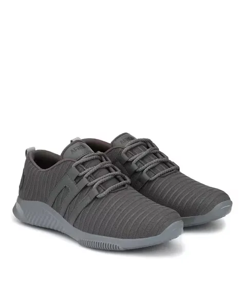 Textured Sneakers with Panels