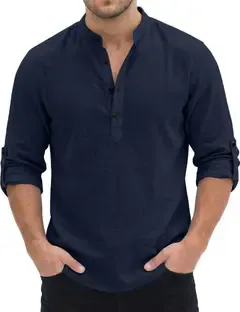 bellstone Men Solid Straight Kurta