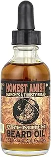 Honest AmishPremium Beard Oil - 2 Ounce Softening