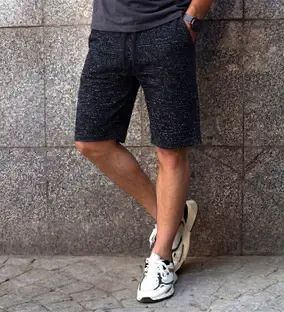 FEEL TRACK Printed Men Dark Blue Regular Shorts