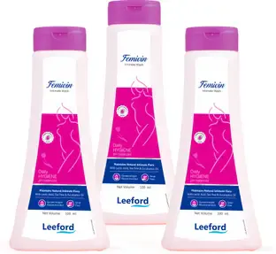 Leeford Intimate Wash With Tea Tree & Aloe | pH Balanced, Soap-Free, Odor-Control Intimate Wash
