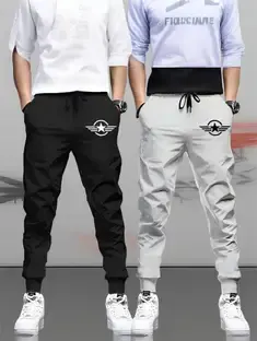 PKB garments Printed Men Black, Grey Track Pants