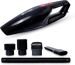 GoMechanic Neutron 4500 Handheld Super Suction Wet/Dry 4.5KPa Power Car Vacuum Cleaner with Anti-Bacterial Cleaning (Black)