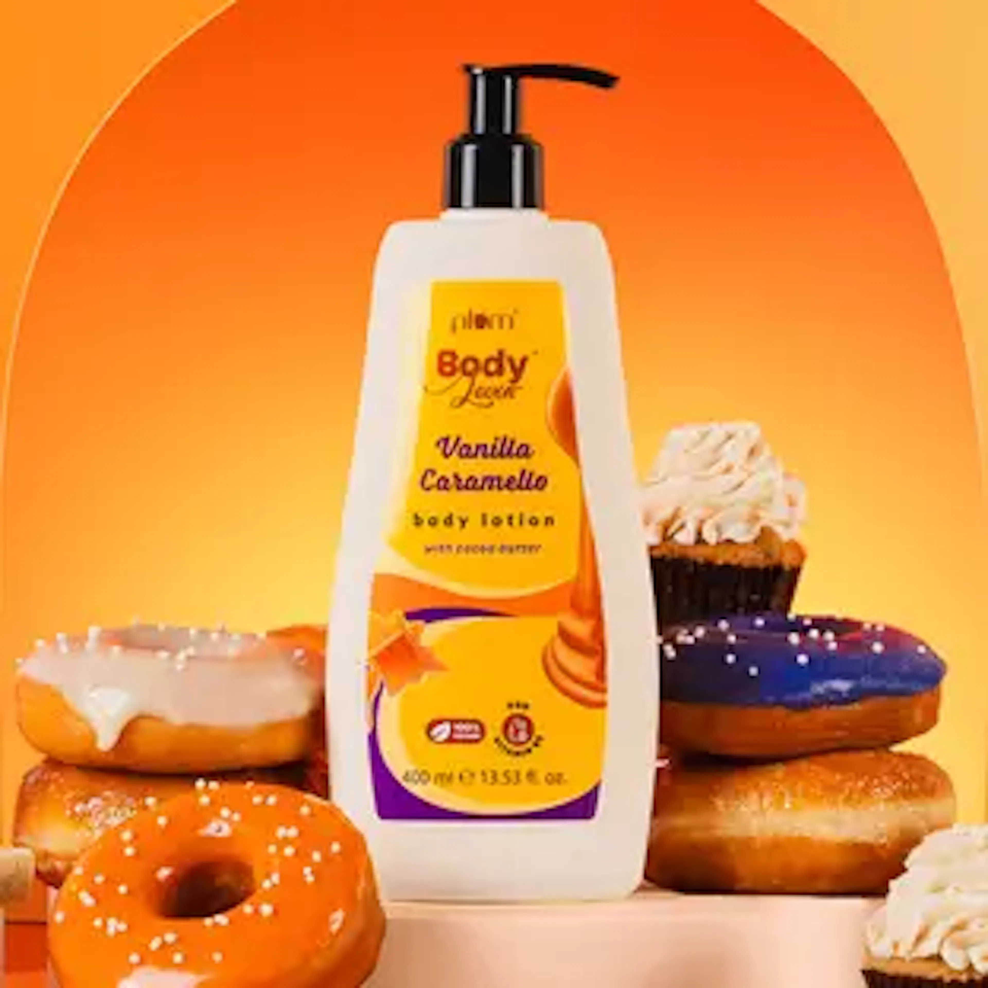 Plum BodyLovin' Vanilla Caramello Body Lotion with Cocoa Butter | Deep Moisturization