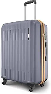 SafariGenius Alley 66cm Medium Check-in Trolley Bag Hard Case Polypropylene, 4 Spinner Wheels, 360 Degree Wheeling Luggage, Travel Bag, Suitcase for Travel, Trolley Bags for Travel, Flintstone