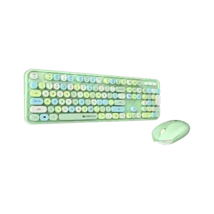 ZEBRONICS Zeb-Companion 300 Wireless Standard Desktop Keyboard Compatible with Desktop, Laptop, Mac Zeb-Companion 300 Wireless Keyboard with Retro Keys