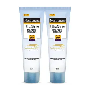 NEUTROGENA Sunscreen - SPF 50+ PA++++ Ultra Sheer Dry-Touch Sunblock| Water & Sweat resistant| No white cast