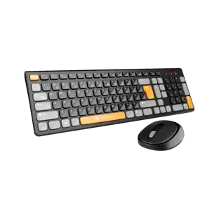 Portronics Key7 Combo Mouse Combo Set with 2.4Ghz, 1200 DPI Wireless Standard Laptop Keyboard Compatible with Desktop, Laptop, Mac Key7 Combo