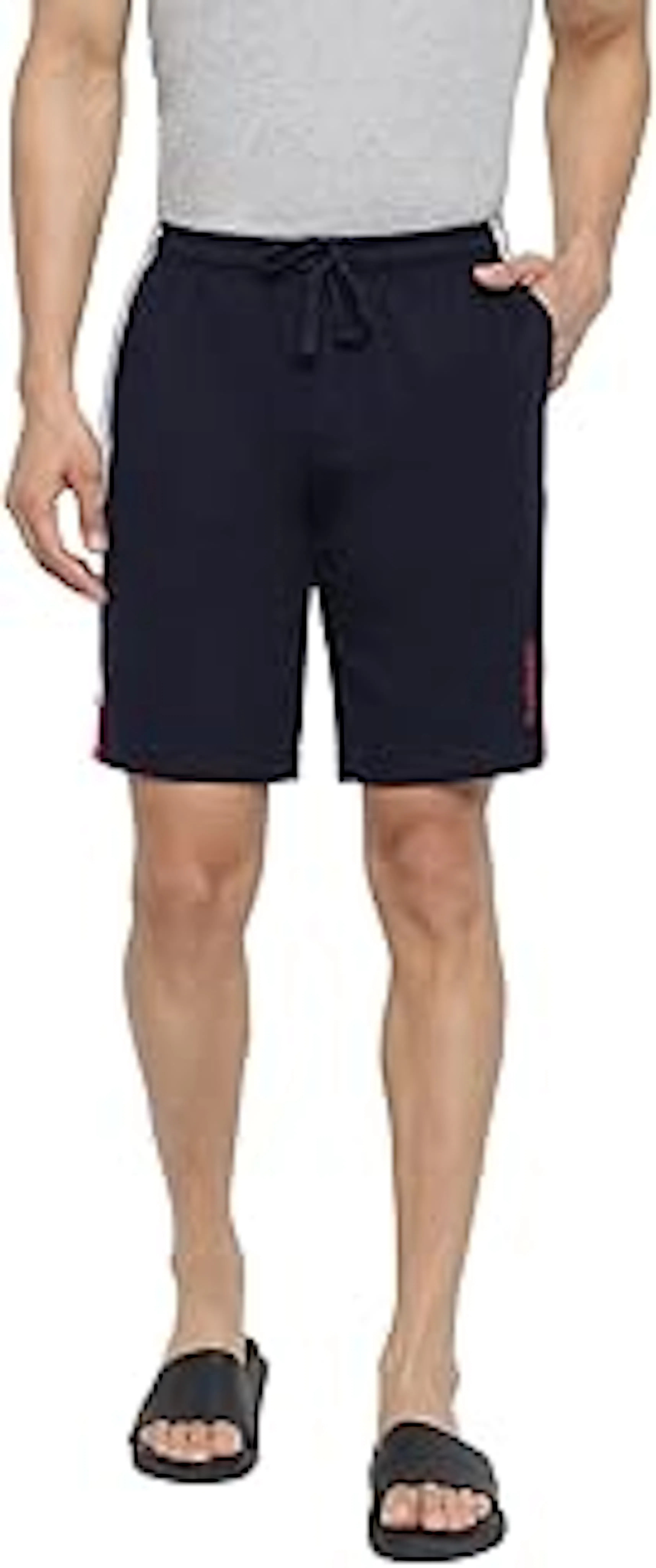 Van HeusenMen Athleisure Smart Tech Knit Shorts - Pack of 1 Easy Stain Release, Anti Stat, Ultra Soft