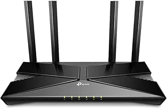 TP-Link WiFi 6 AX1500 Mbps Archer AX10,Smart WiFi,Gigabit, Dual-Band OFDMA, MU-MIMO, Compatible with Alexa, Wireless Router,Black