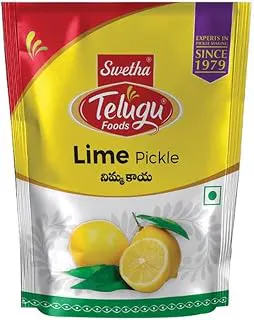 Swetha Telugu Foods Lime Pickle, 40g Pouch