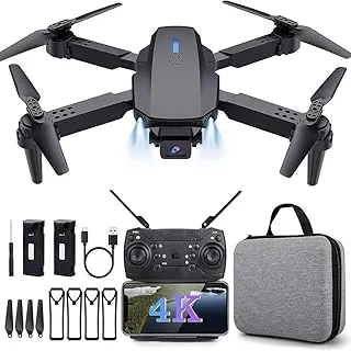 STYLEDINE dRoNe wItH hD DuAl cAmErA BrUsHlEsS MoToR, oNe cLiCk tAkEoFf/lAnDiNg FlIp rOlLiNg gEsTuRe cOnTrOl wI-Fi cAmErA ReMoTe cOnTrOl -X DrOnEn e88 pro