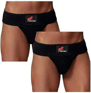 JUST RIDER Gym Cotton Supporter with Cup Pocket Athletic Fit Brief Multi Sports Underwear Outdoor Inner and Wear Soft Underpants