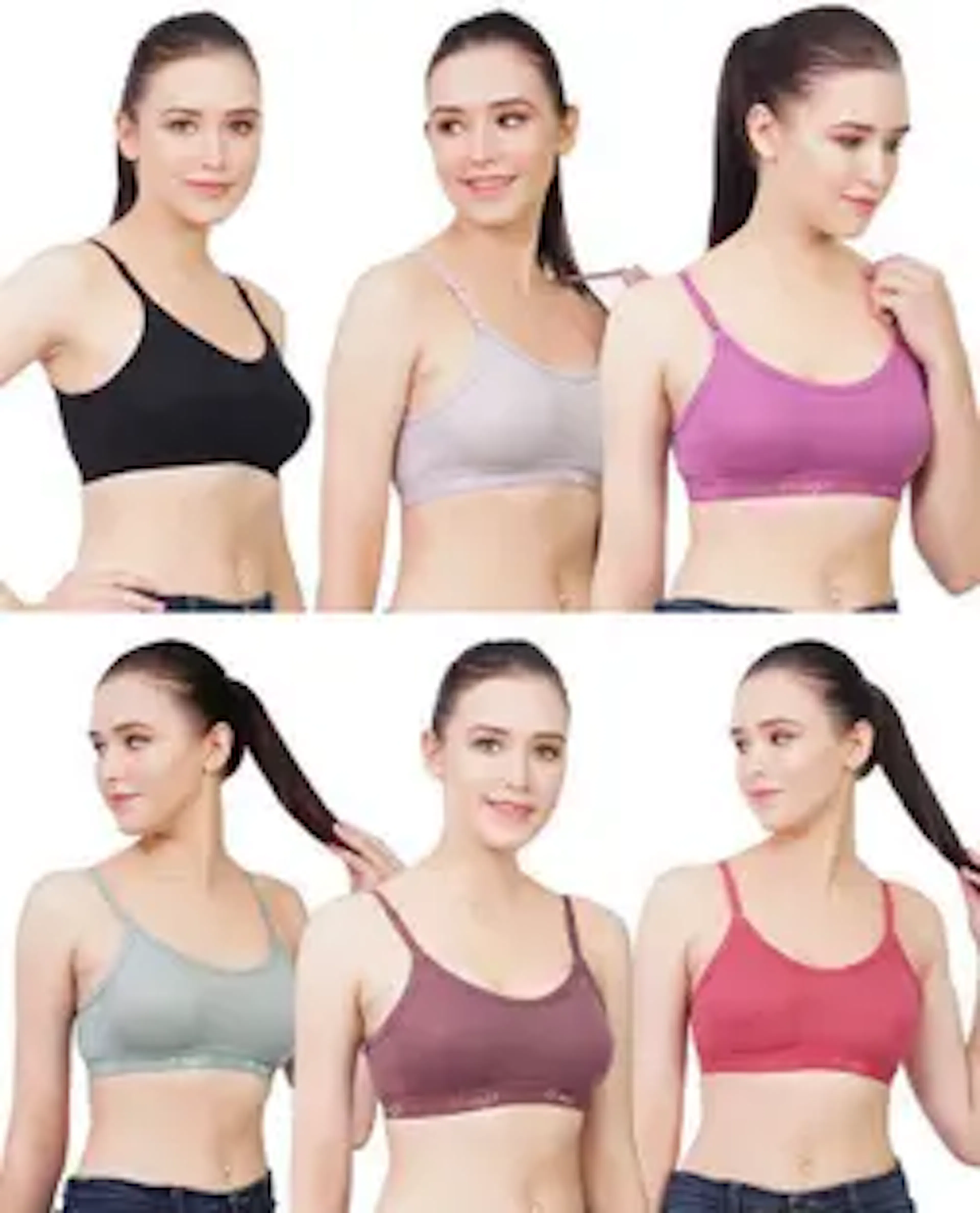 B-SOFT MSB-201 Sports Bra For Women Women Sports Non Padded Bra