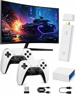 2026 4K HDMI Gaming Console for TV, Plug and Play Video Game System with 2 Wireless Controllers, Family Entertainment for Kids & Adults (Special Standard Edition)