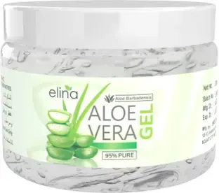 elina Multi Purpose Transparent Aloe Vera Gel| Moisturizing & Brightening | Pack of 1