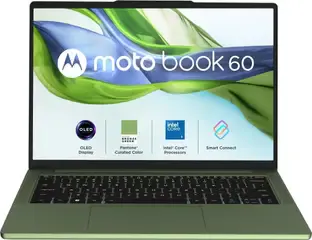 MOTOROLA Motobook 60 Laptop - 2.8K OLED, i5 14th Gen, 16GB RAM, 512GB SSD, Windows 11 Home, Ultra Thin and Light