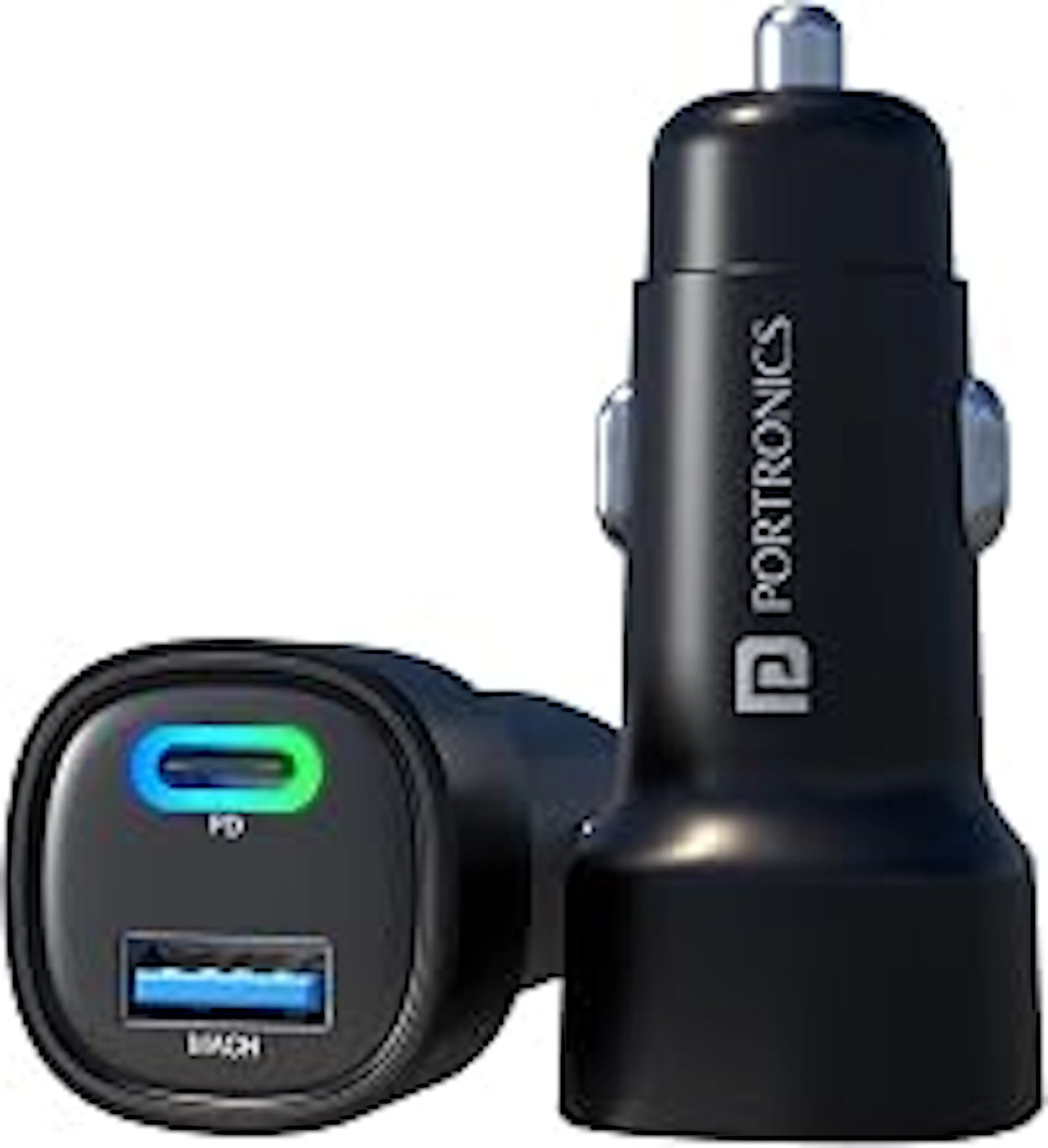 80W Dual Output Fast Car Charger with Type-C PD & USB by Portronics - Ultimate Review & Comparison