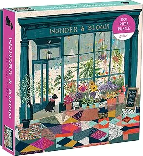 Galison Wonder & Bloom 500 Piece Puzzle (Puzzles),teens ,adults by Galison and Victoria Ball
