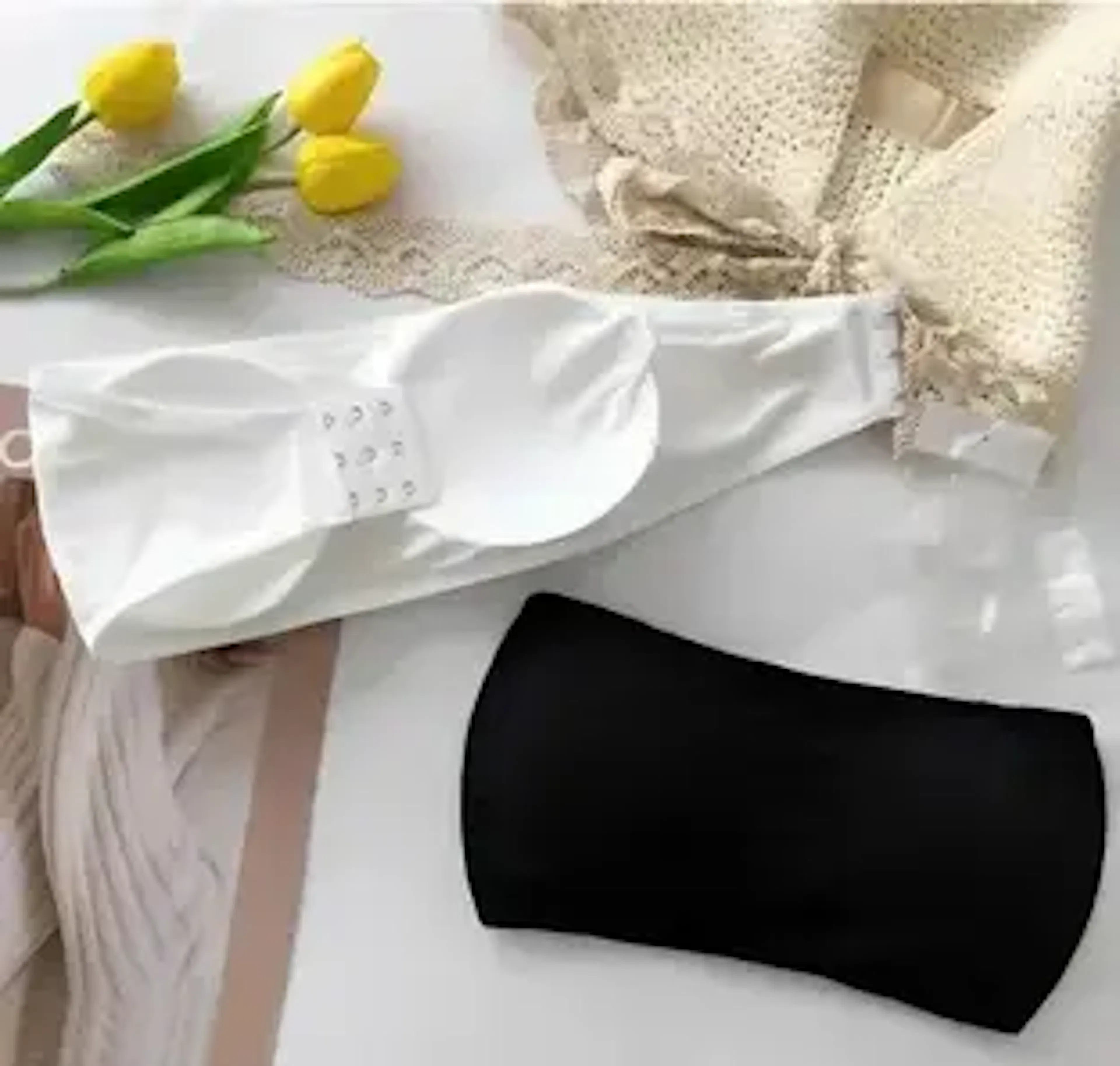 HoC Women Bandeau/Tube Lightly Padded Bra
