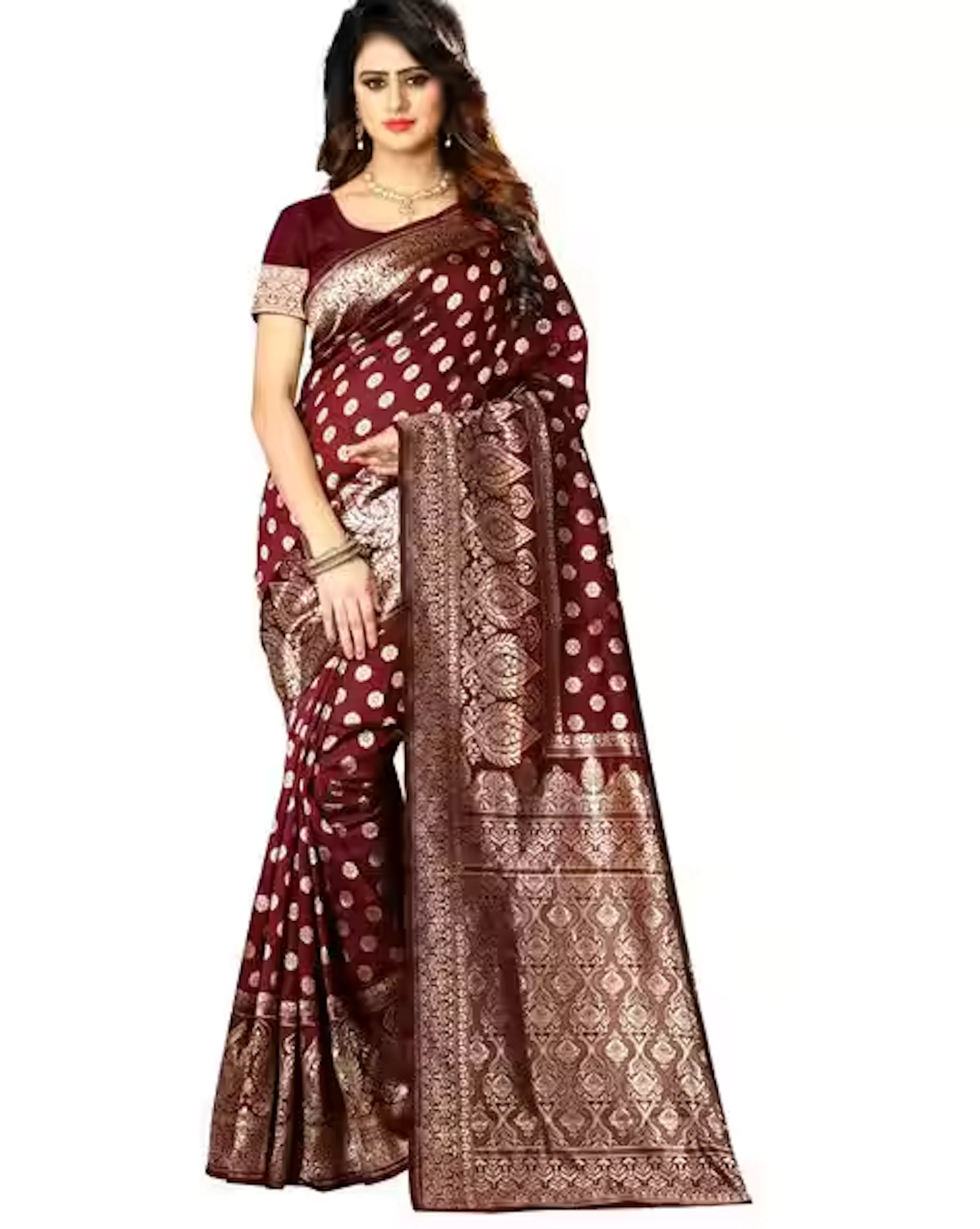 Printed Saree with Blouse Piece