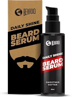 BEARDOBeard Serum, 50 ml | Daily use beard serum for men | Softens and Smoothens Rough Beard | Gives Healthy look to Beard | Shiny and Nourished Beard