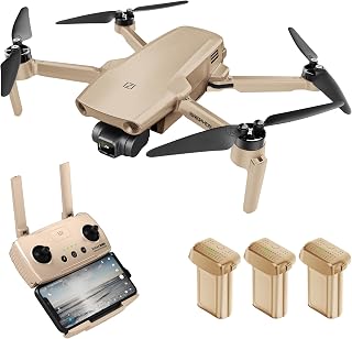 IZI Brephos Mini Nano Drone Fly More Combo with 4K HDR Camera, Under 249g Lightweight Design, 20km IZI R7 Transmission, True Vertical Shooting, Advanced Tracking & Smart RTH with 3 Batteries for Extended Flying