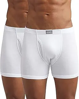 JockeyMen's Cotton Contour Brief (Pack of 2) (8008-0210-White L_White_L)