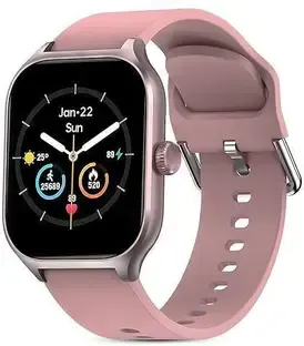 Zafar Orvik H9 Pink Full Screen Touch Watch Specially Made for Girl & Women Smartwatch Smartwatch