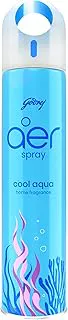 Godrej aer Spray | Room Freshener for Home & Office - Cool Aqua (200 ml) | Long-Lasting Fragrance