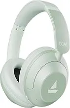 boAtRockerz 650 Pro, Touch/Swipe Controls, Dolby Audio, 80Hrs Battery, 2Mics ENx, Fast Charge, App Support, Dual Pair, Bluetooth Over Ear Headphones with Mic (Sage Green)