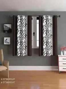 Daksha Fab 152 cm (5ft) Window Curtain